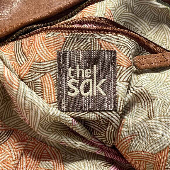 the sak Leather Duffel Satchel (Brown) - Picture 9 of 11